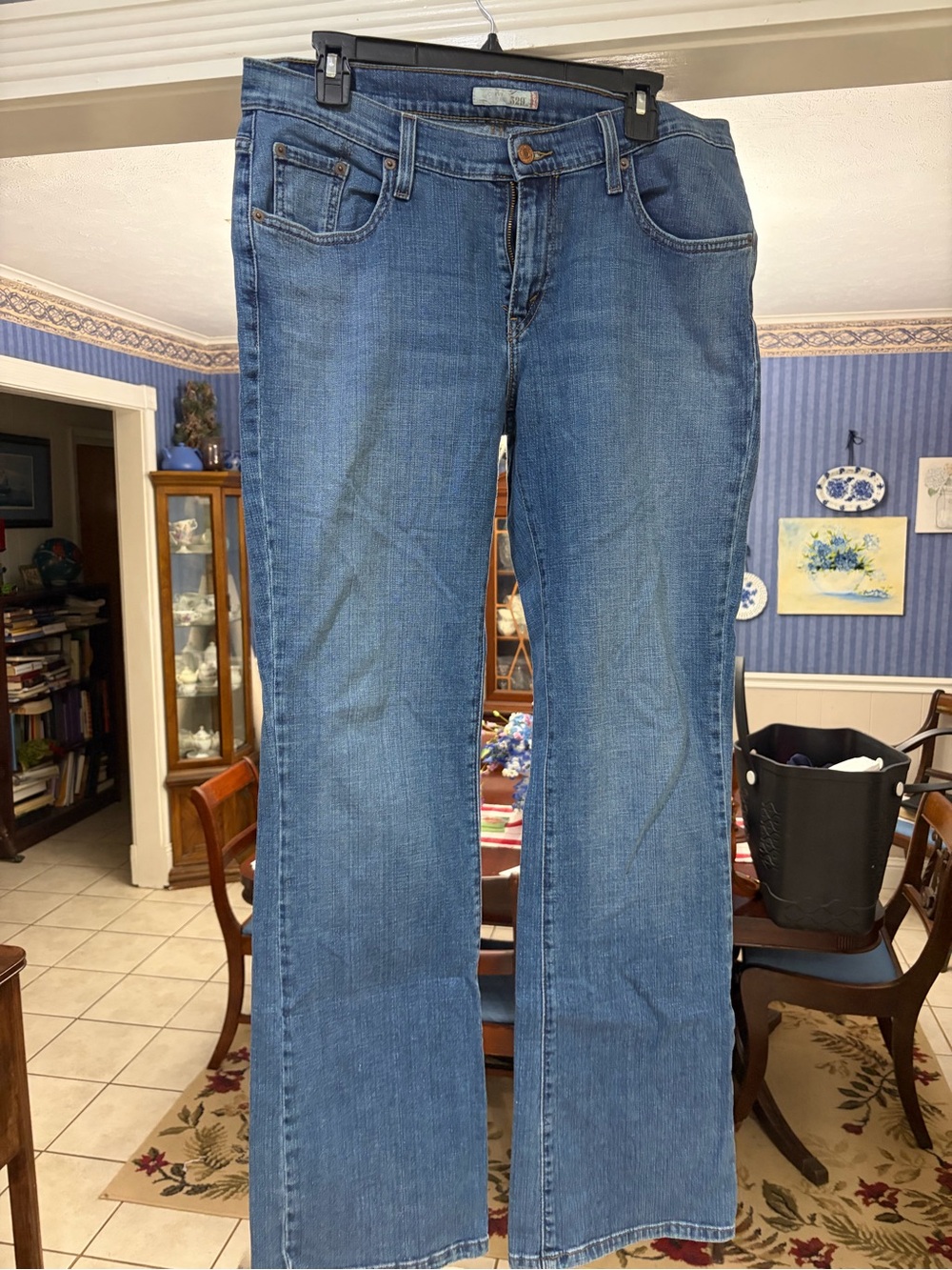 Levi's Women's Medium Blue Flare Jeans